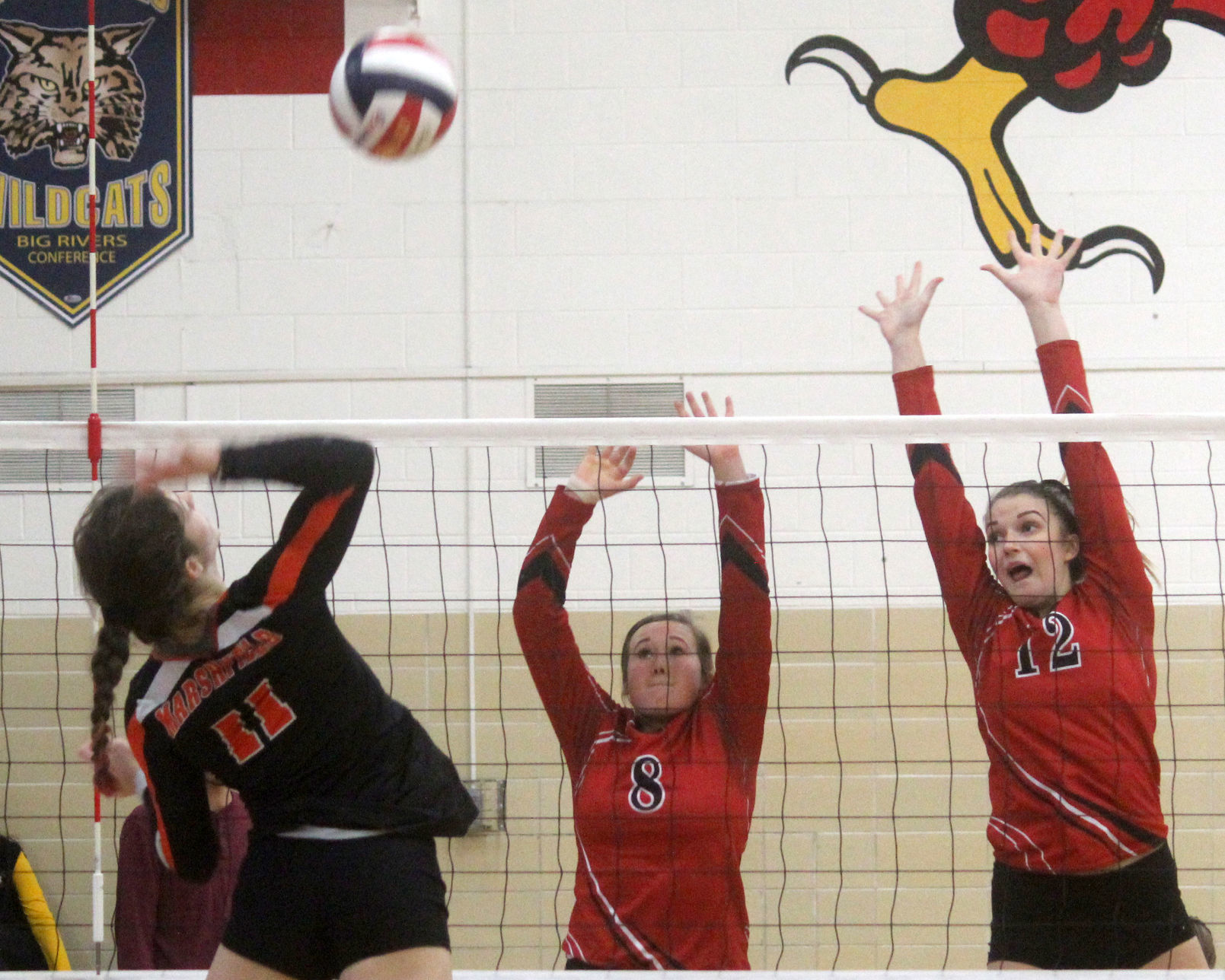 Marshfield at Chi-Hi volleyball 10-18-18